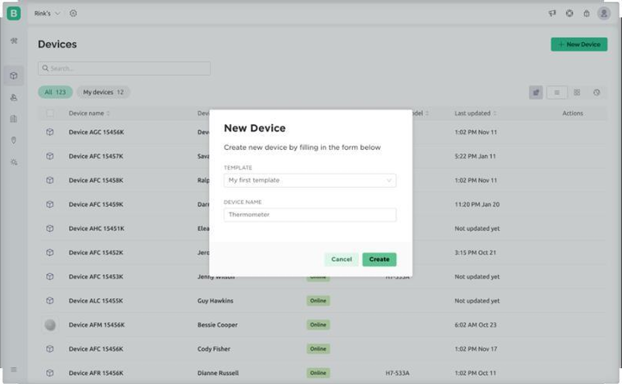 New Device Creation